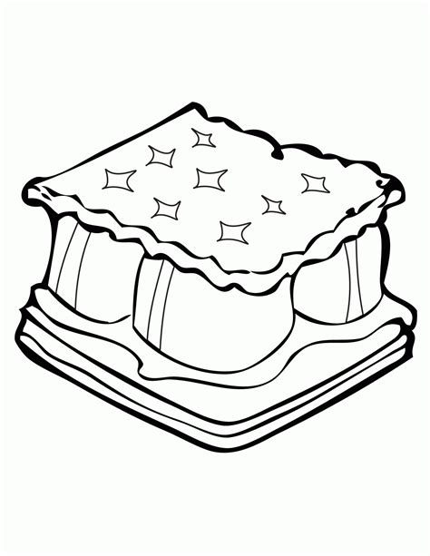 Smores Coloring Pages Coloring Pages