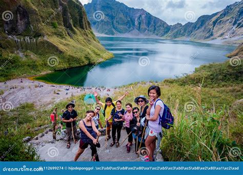 Mt.Pinatubo Crater Lake, a Beautiful Disaster Editorial Stock Image - Image of discover, outdoor ...