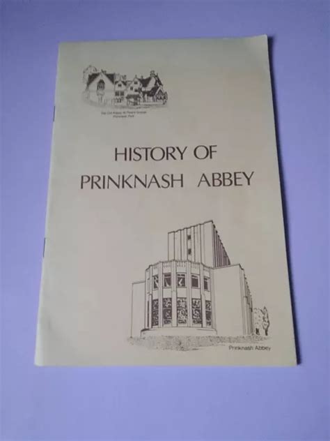 HISTORY OF PRINKNASH Abbey 1970s Brochure Pamphlet £9.99 - PicClick UK