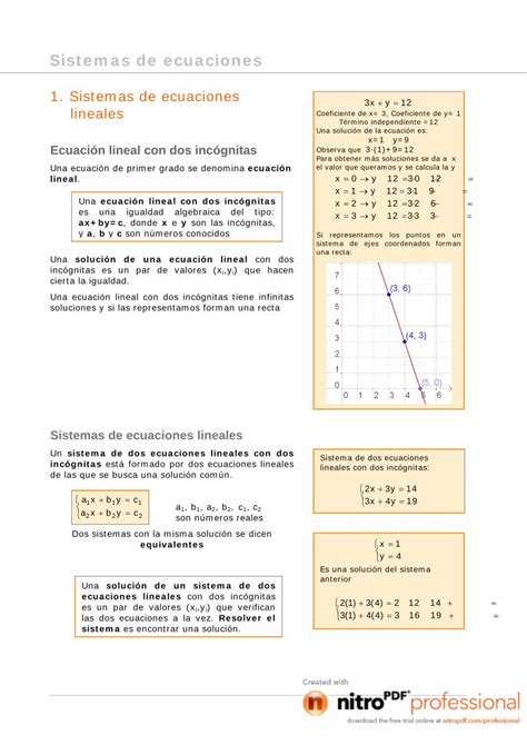 Pdf Sistemas De Ecuaciones Pdf File Sistemas De Ecuaciones