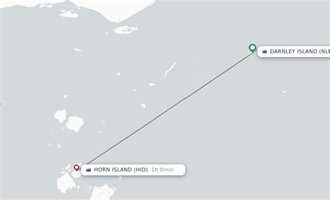 Direct Non Stop Flights From Darnley Island To Horn Island