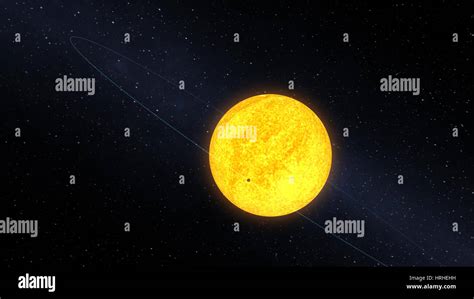 Orbit of Kepler-10b Stock Photo - Alamy