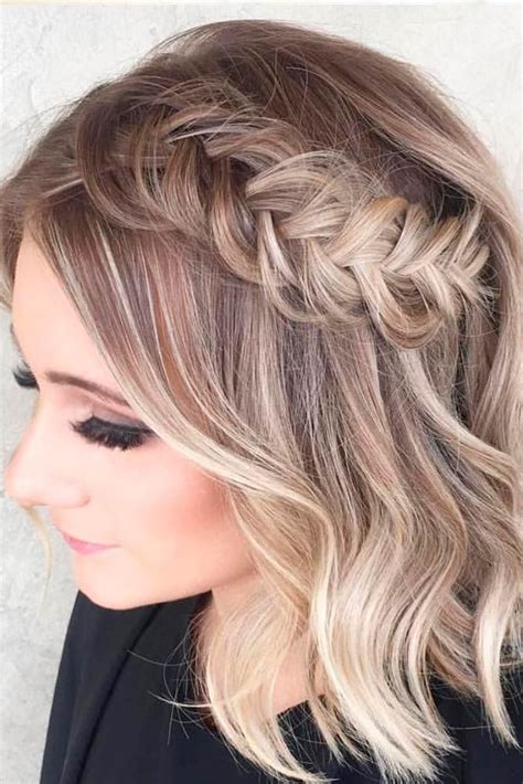 Braided Hairstyles For Short Hair Look More Beautiful With This