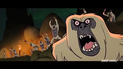 Genndy Tartakovsky Primal Ape Men Took Spear And Fang To The Ape