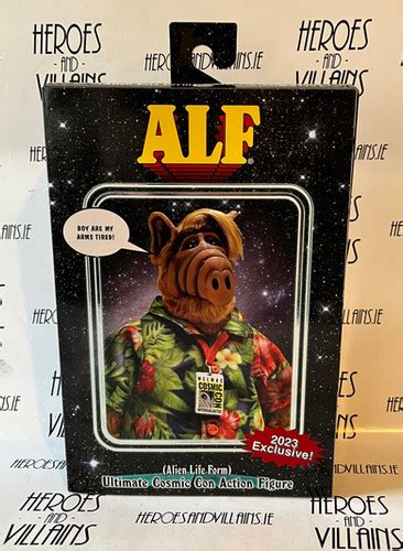 ALF SDCC 2023 EXCLUSIVE MELMAC COSMIC CON ALF NECA 2023 Heroes And