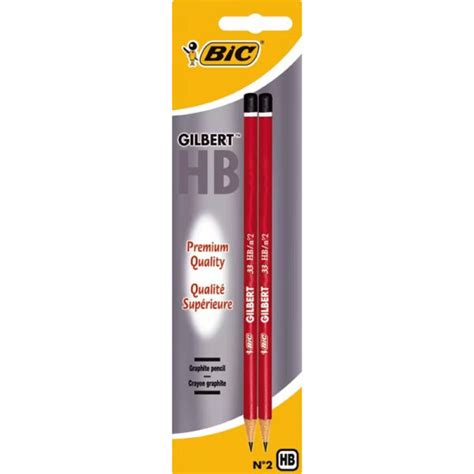 BIC Potloden Gilbert HB 2st Snuffelstore