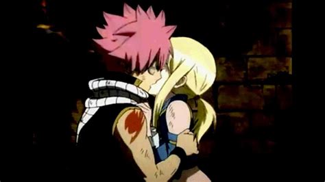 Natsu And Lucy Kiss Nalu [fairy Tail] Fanmade Youtube