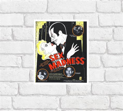 Vintage Sex Madness Movie Poster Print By AndysPrintsUK On Etsy