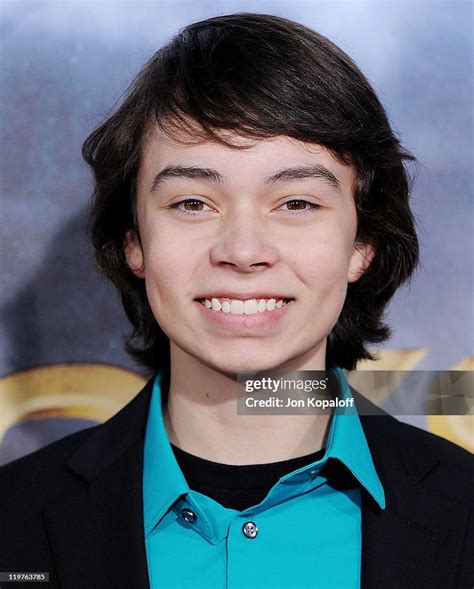 Actor Noah Ringer Arrives At The World Premiere Cowboys And Aliens At