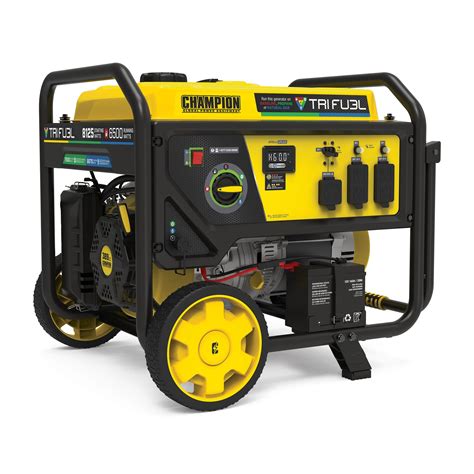 Champion Power Equipment Watt Tri Fuel Portable Generator With Co