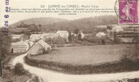 France Quarr Les Tombes Molin Colas Carte Postale Ancienne Et