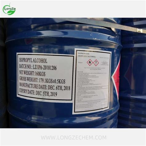 Factory Supplying Wholesale Price Isopropanol Isopropyl Alcohol Ipa For