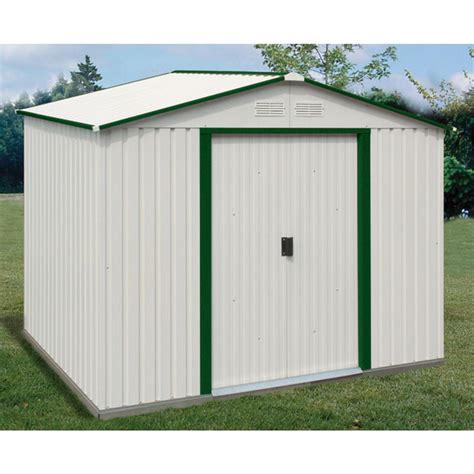 DuraMax® 8x6' Titan Metal Shed with Foundation - 130896, Sheds at ...