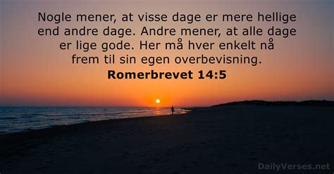 14 Maj 2023 Dagens Bibelvers Romerbrevet 14 5 DailyVerses Net