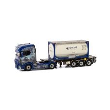 WSI 01 4000 Scania S NG Highline 20ft Tank Container Trailer Ingo Dinges