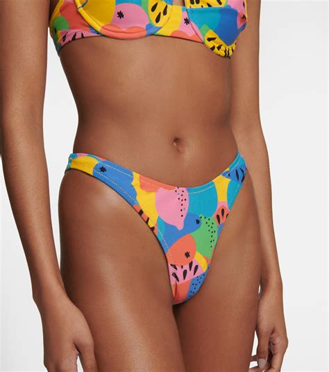 Reina Olga Brigitte Printed Bikini Bottoms Reina Olga