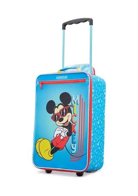 American Tourister Disney Kids Softside Mickey Mouse Upright Suitcase ...