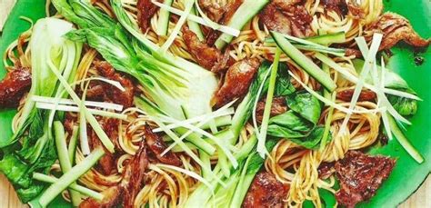 Hoisin duck noodles with pak choi / CountryWives