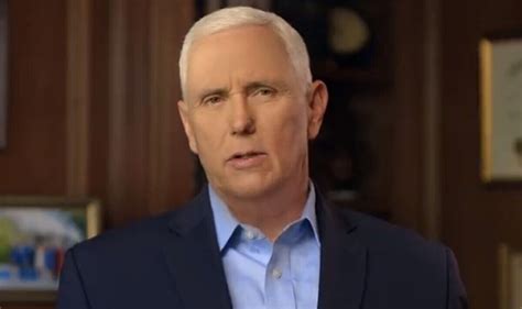 Mike Pence Blasts Biden For Weakening America As He Officially