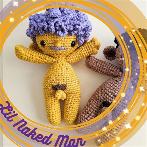 Crochet Naked Man Pattern Etsy