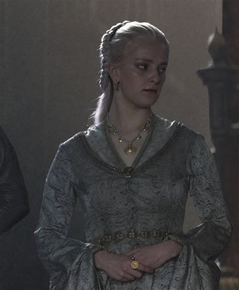 Princess Helaena Targaryen Looking Towards Her Husband Aegon During