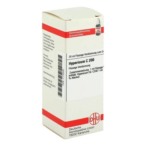 Hypericum C Dilution Milliliter N Medpex