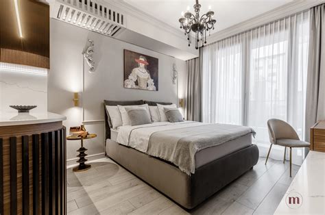 Contemporary Neoclassic Airbnb Studio Rida Design Interior