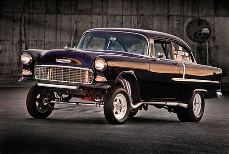 1955 Chevy 210 Classic Gasser Gm Bowtie Hd Wallpaper Peakpx