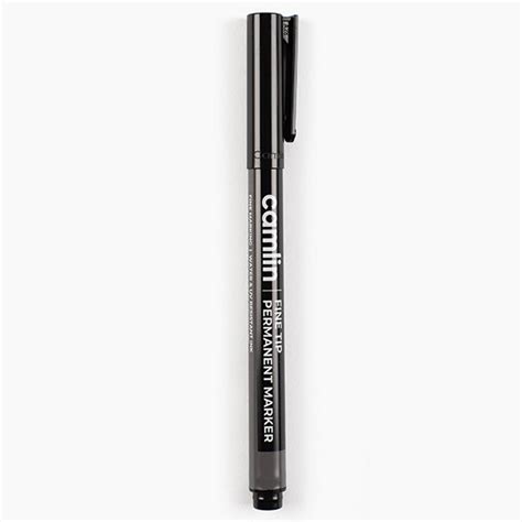 Camlin Thick Permanent Marker - 2mm - Black