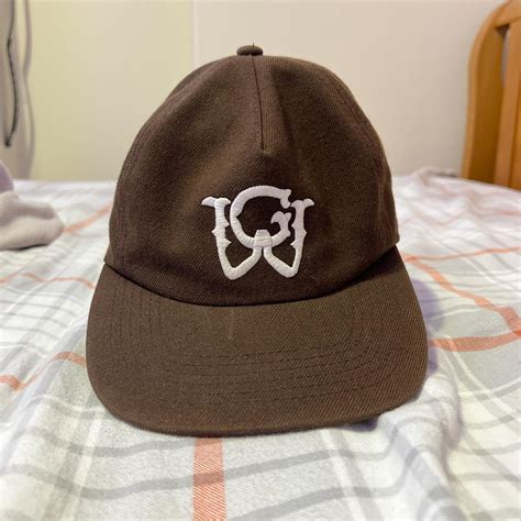 Golf Wang Mens Brown And White Hat Depop