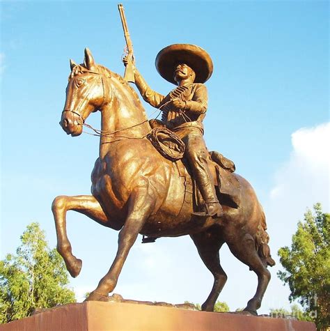 Gral Emiliano Zapata Sculpture by Lucy Topete - Pixels