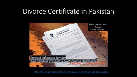 Ppt Divorce Certificate Nadra Pakistan Offical Pakistani Divorce