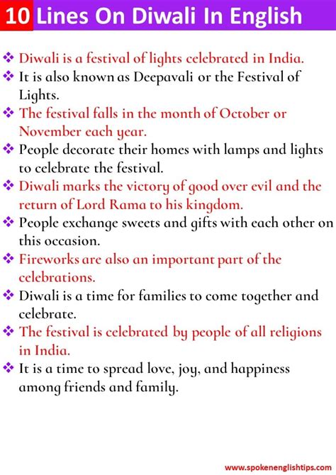 10 Lines On Diwali In English For Class 5 August 2024