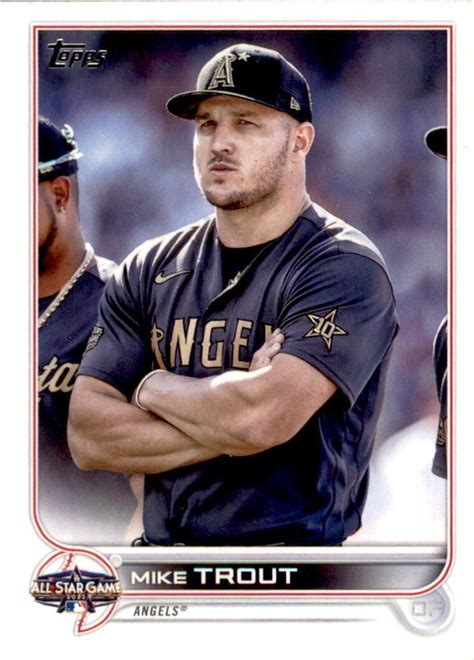 2022 Topps Update 2022 MLB All Star Game ASG 1 Mike Trout Trading