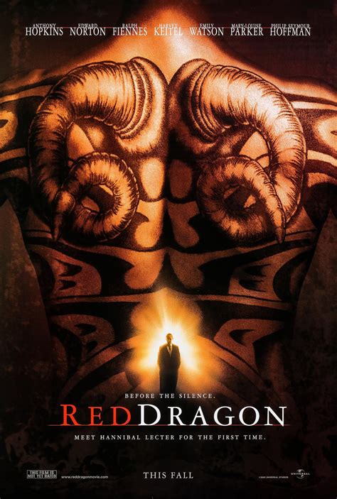 Red Dragon (#1 of 2): Extra Large Movie Poster Image - IMP Awards