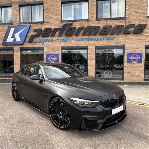 Bmw M4 F82 Black Bbs Ch R Wheel Front