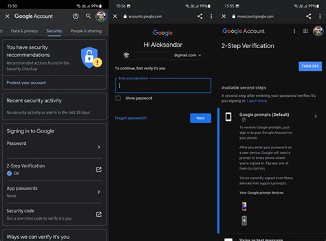 how to disable google 2 step verification