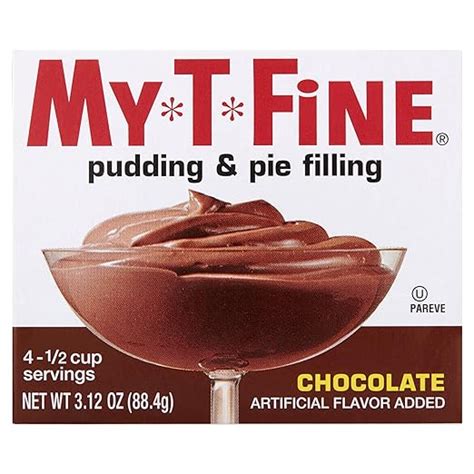 My T Fine Pudding And Pie Filling Chocolate 313 Oz 1 Ct Pudding Mixes