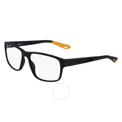 Dragon Men's Black Square Eyeglass Frames DR500100258 886895439565 ...