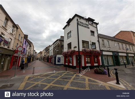 Stock Photo - Clonmel Mitchell Street, South Tipperary in Ireland