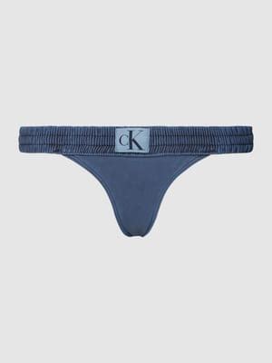 Kup online Calvin Klein Underwear Top bikini z naszywką z logo