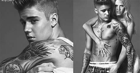 Las Provocativas Fotos De Justin Bieber Para Calvin Klein Infobae