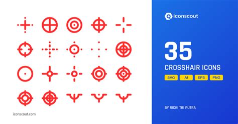 Download Crosshair Icon Pack Available In Svg Png Icon Fonts