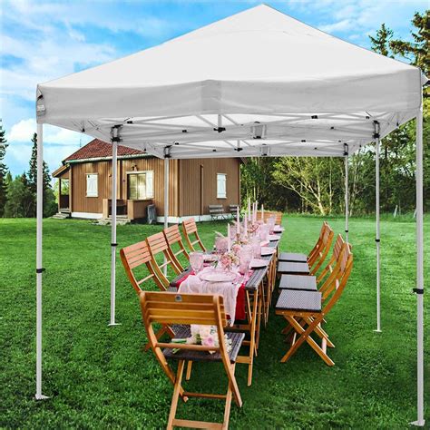 Commercial 10x20 Ft Pop Up Canopy Tent Instant Trade Vendor Fair W