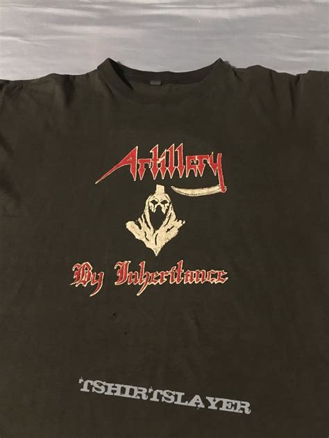 Artillery By Inheritance Tshirtslayer Tshirt And Battlejacket Gallery