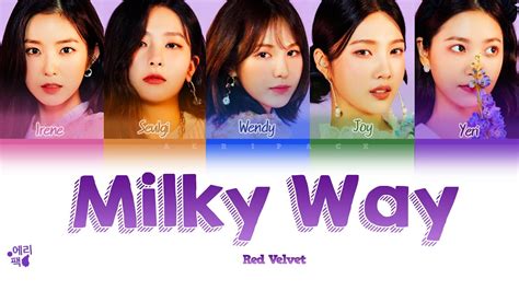 RED VELVET Milky Way Tradução codificada em cores Legendado HAN ROM