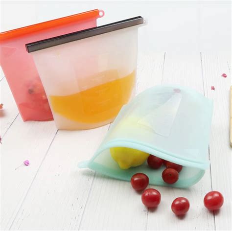 Emballage Alimentaire Sacs R Utilisables En Silicone Sachet Alimentaire