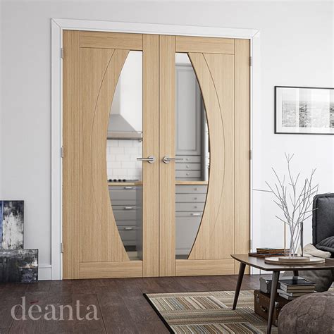 Ravello Oak Glazed Door Prefinished Internal Doors At Express Doors