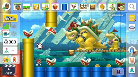 SUPER MARIO MAKER 2 Editor De Niveles De Nintendo Switch Bowser