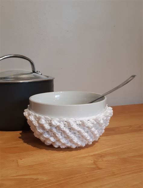 Crochet Bowl Cozy Free Crochet Pattern Lulostitchco